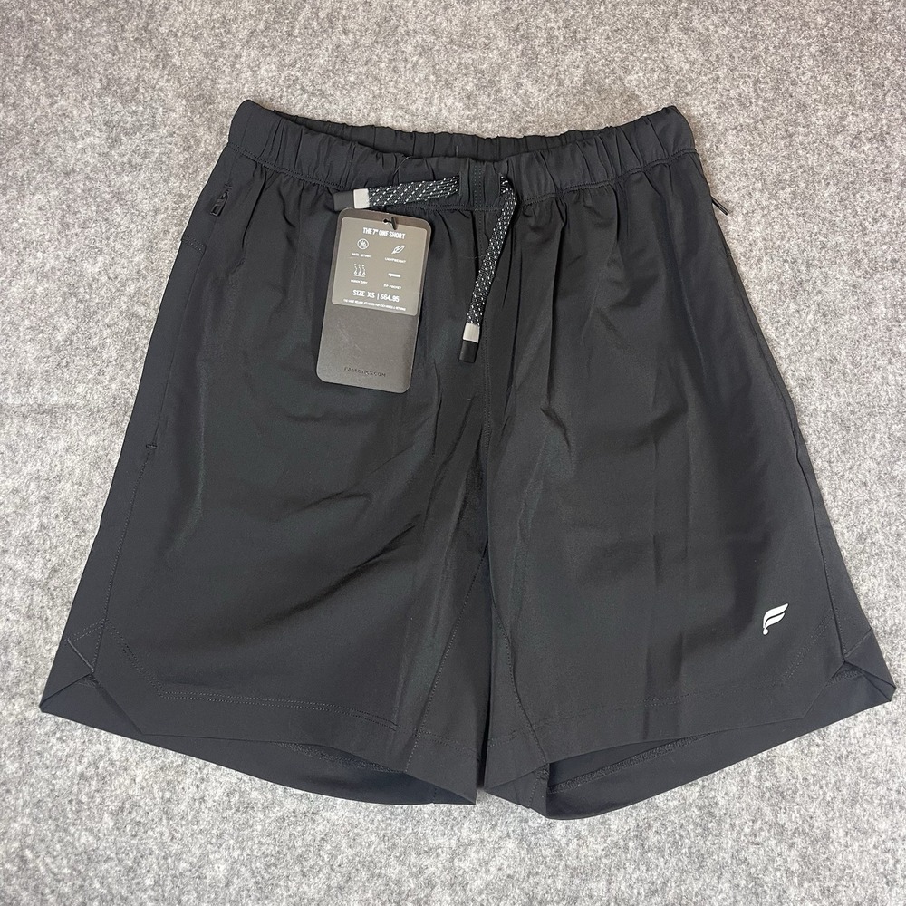 Fabletics Men's XS 7" Unlined The One Short Black NWT